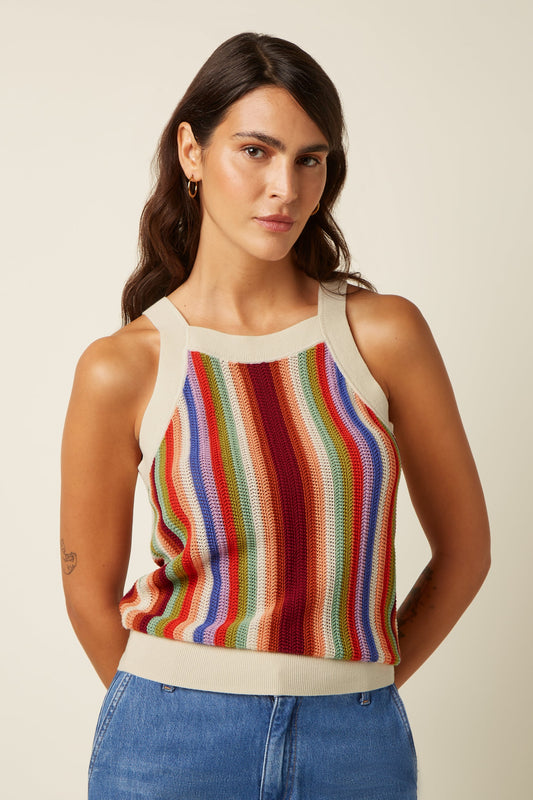 Top Streep-Sofie Top Molo (Gots Organic)