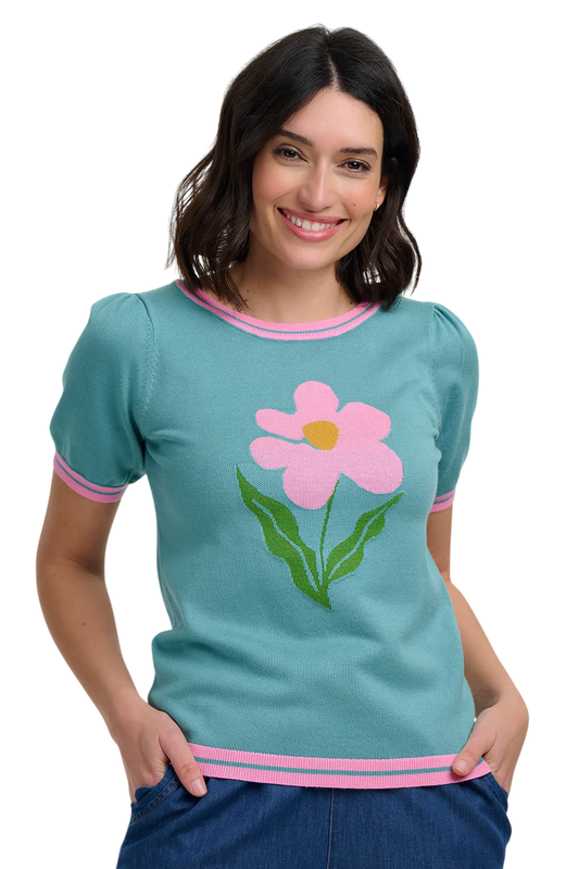 Top Bloem-Dominique Knit Top