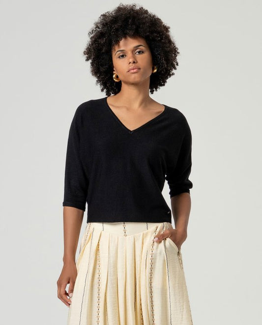 Trui Zwart-Baso Pullover