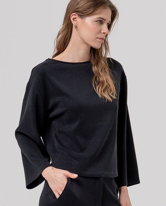 Top Zwart-Baum Shirt