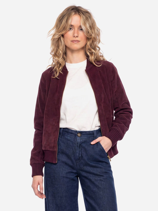 Jas Bordeaux-Jacke Bebe (Gots Organic)