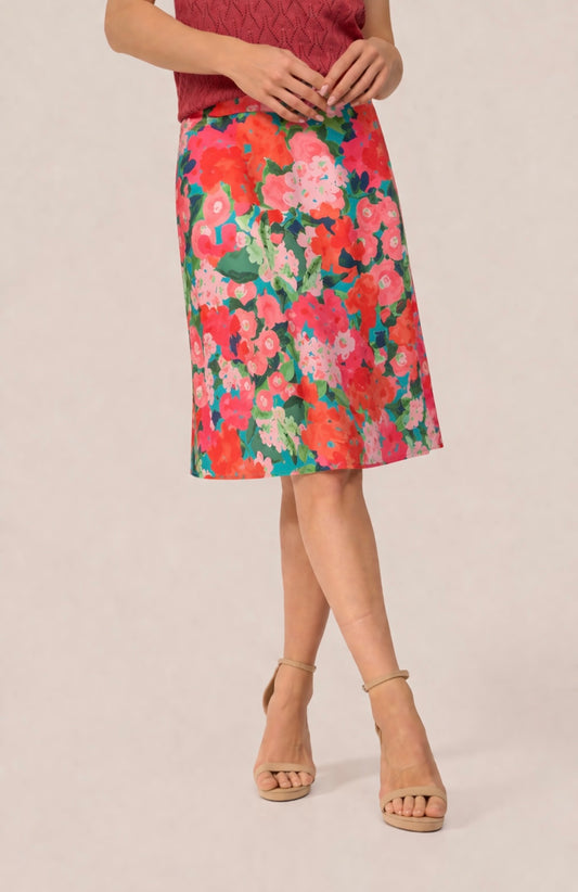 Rok Bloem-A Line Skirt Sporty Garden (Fairtrade)