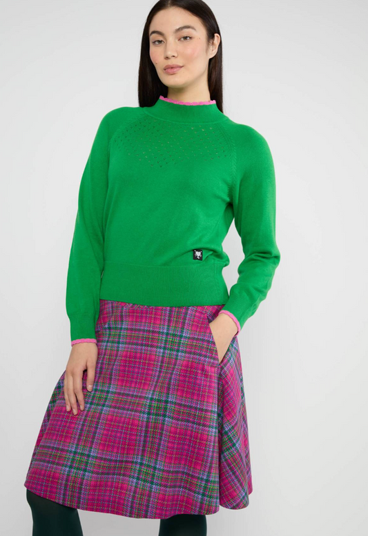 Rok Ruit-Romance Rules The World Skirt (FairWear)