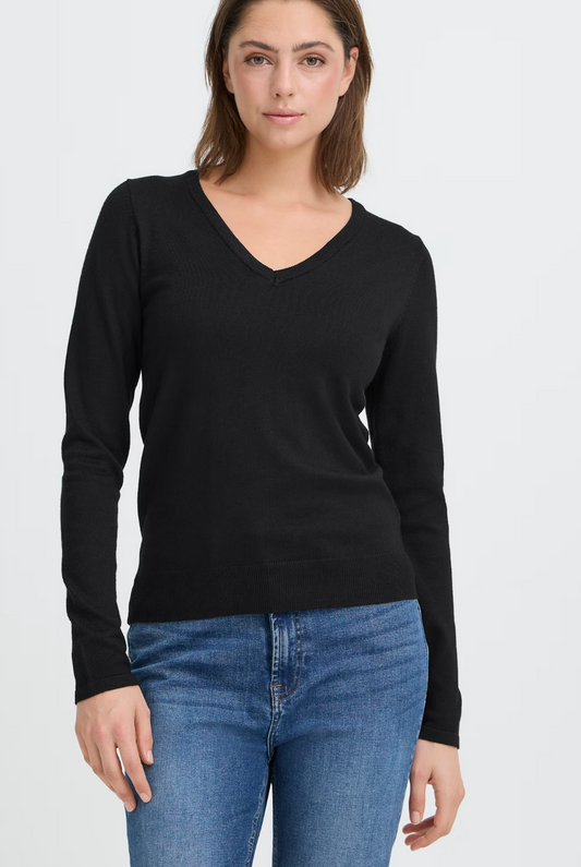 Trui-Zwart-Luls Pullover