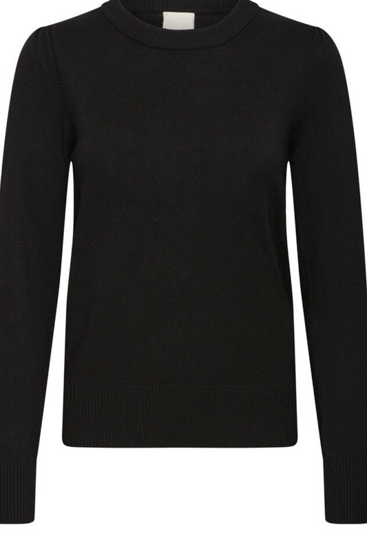 Trui Zwart-Luls Puff Pullover