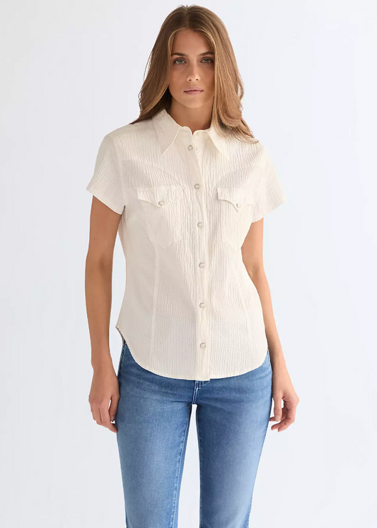 Bloes Crème-Western Egrit Shirt