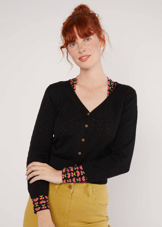 Vest Zwart-Sweet Petite Cardigan (Gots Organic)