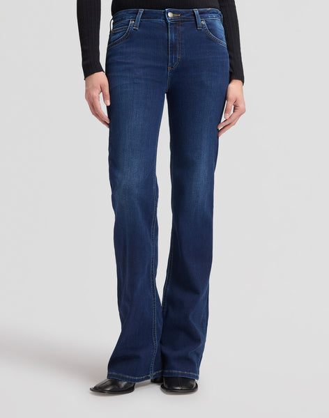 Jeans Recht-Lana Mid Rise Jeans